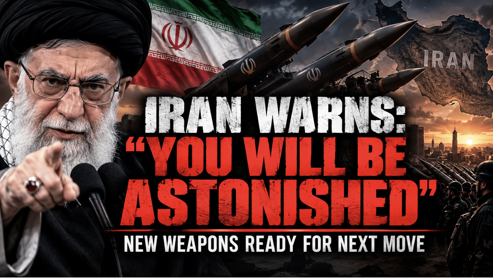 Iran says the world will be ‘astonished’ by their new weapons and ready for next move