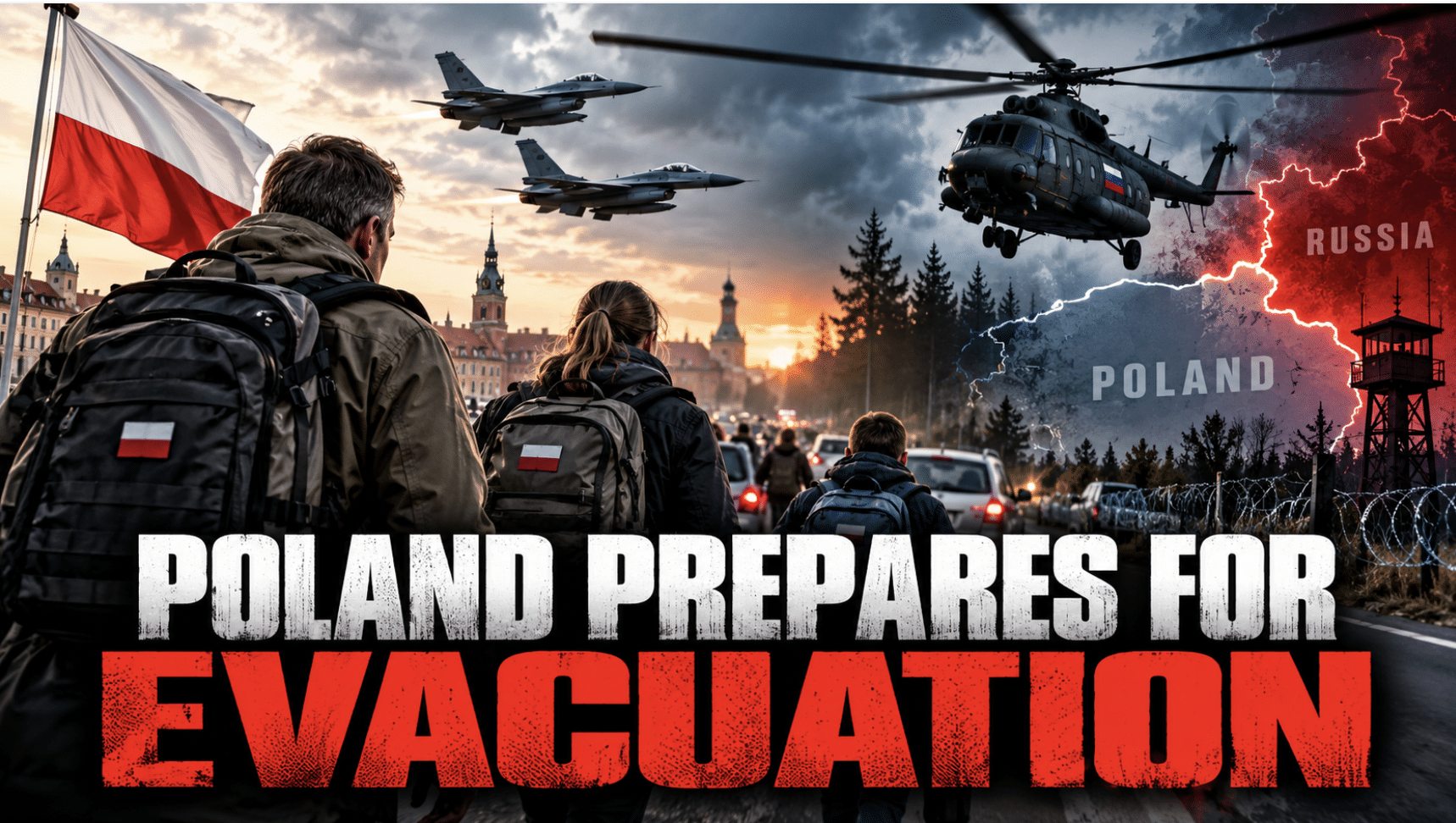 Poland warns citizns to ready ‘evacuation backpacks’ over rising Russia threat