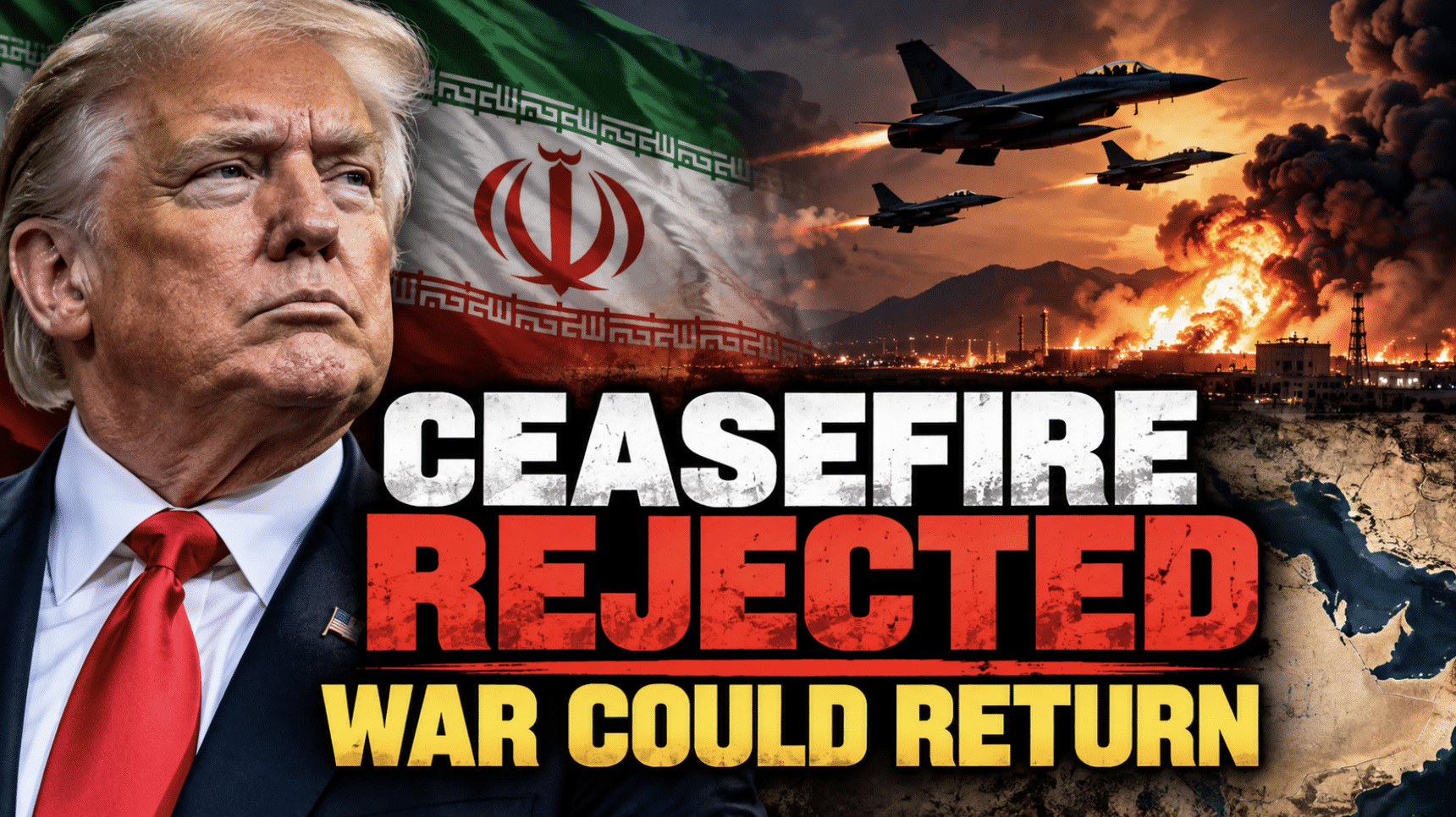 Trump rejects Iran’s seven-day cease-fire proposal – says new airstrikes ‘likely’ after midterm elections