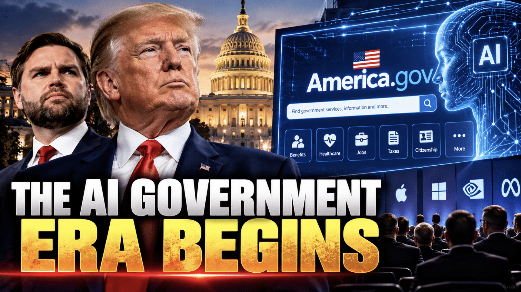 Trump claims he’s ready to usher in ‘golden age’ of American technology