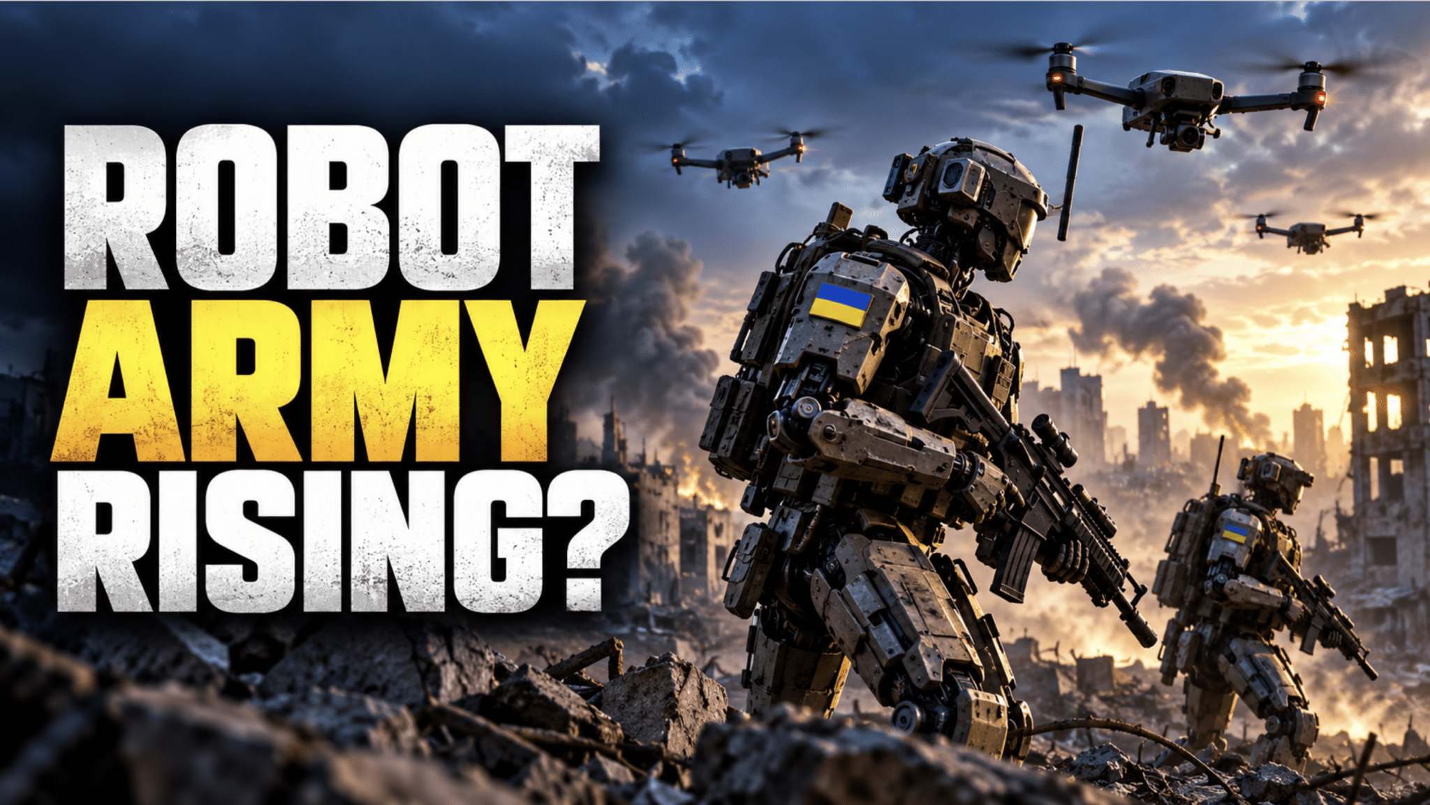Ukraine plans army of humanoid robots to conduct risky operations with drones, boost high-tech warfare