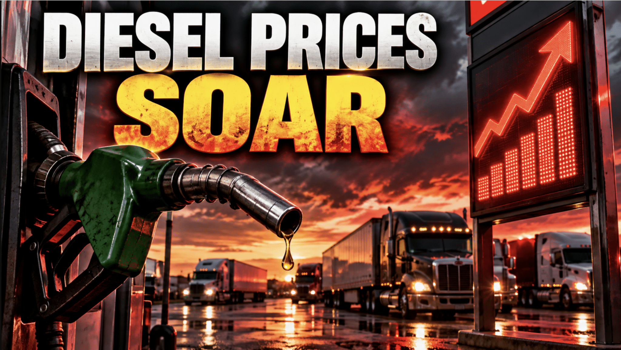 Diesel prices reaching uncharted territory