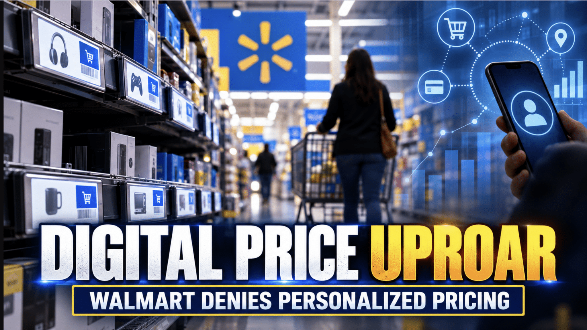 Walmart denies using personal information to set prices as it expands digital shelf labels