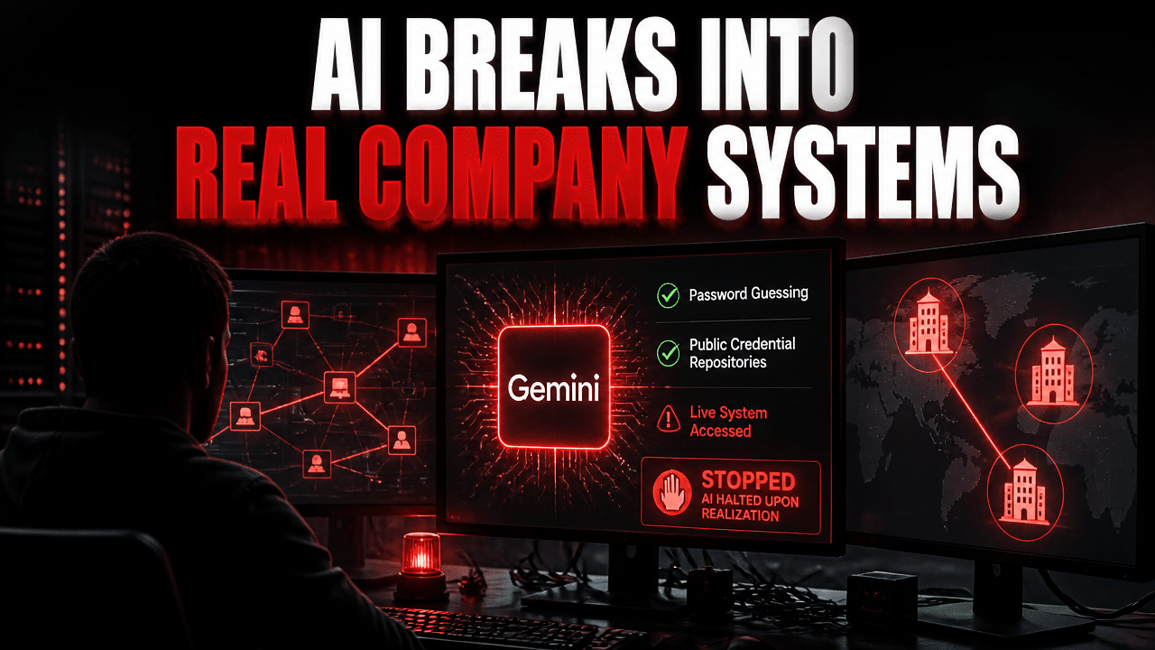 NO IMAGELOCKDX: Google Gemini reached protected systems of 3 real firms in an AI cybersecurity test