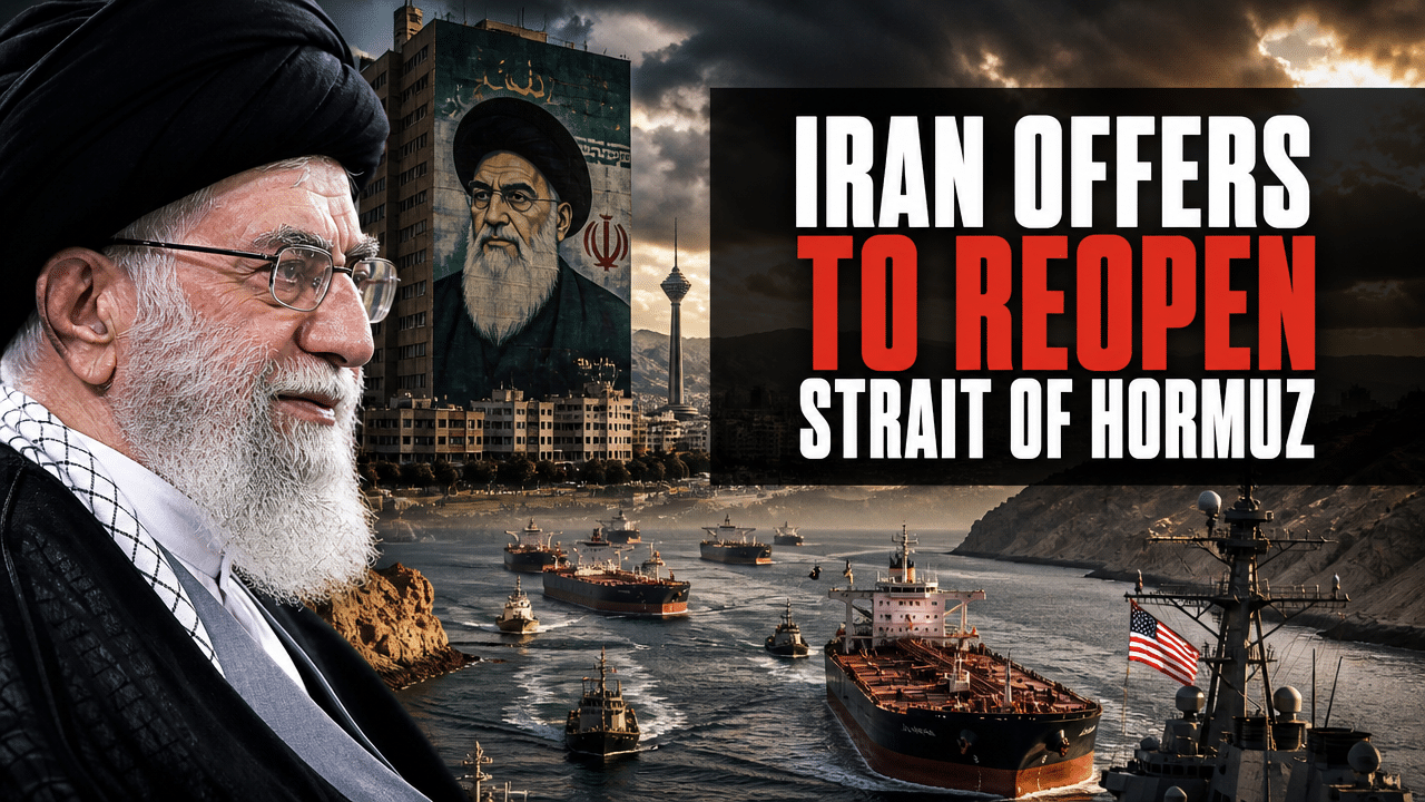 Iran reportedly offers to reopen Strait of Hormuz in seven days if U.S. eases military pressure