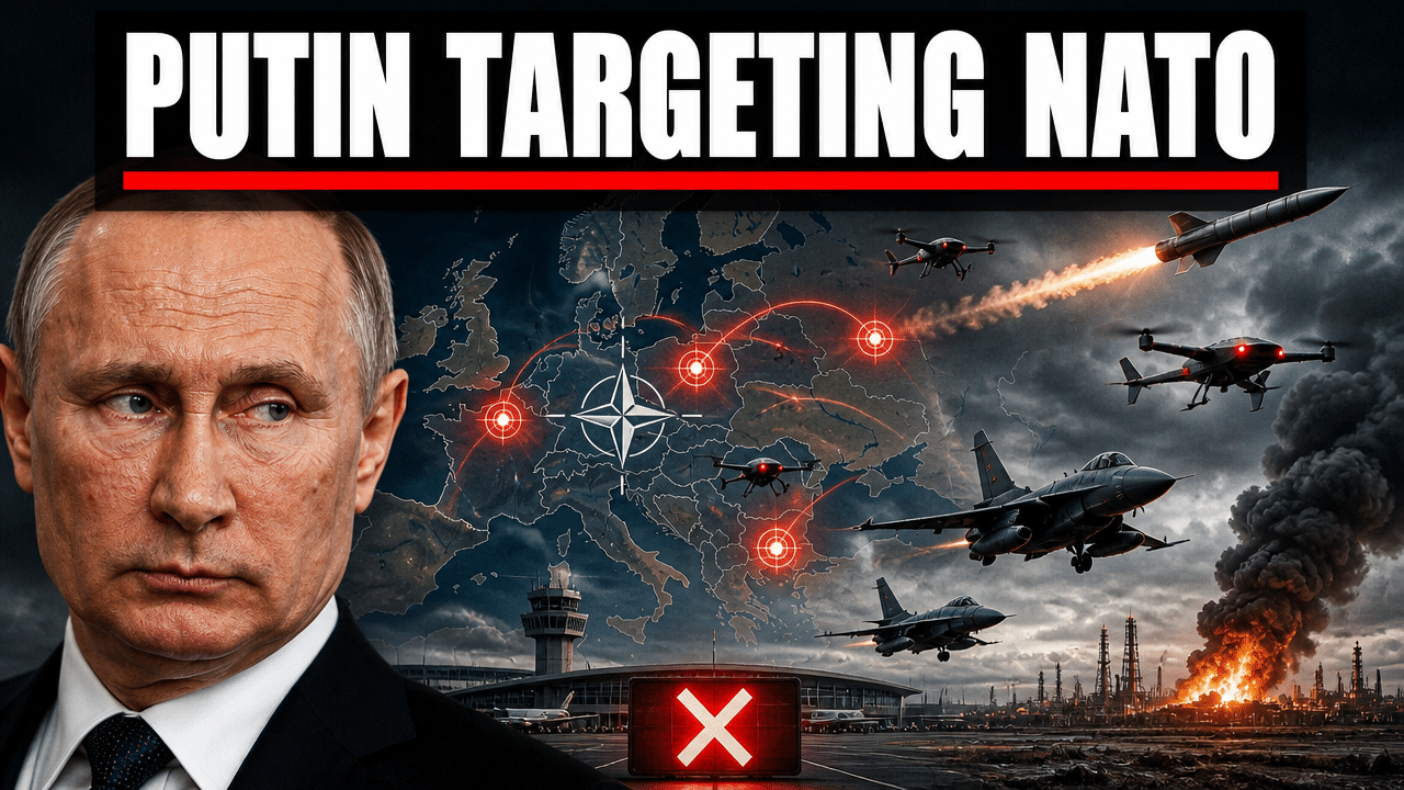 Putin planning rocket and drone strikes on NATO