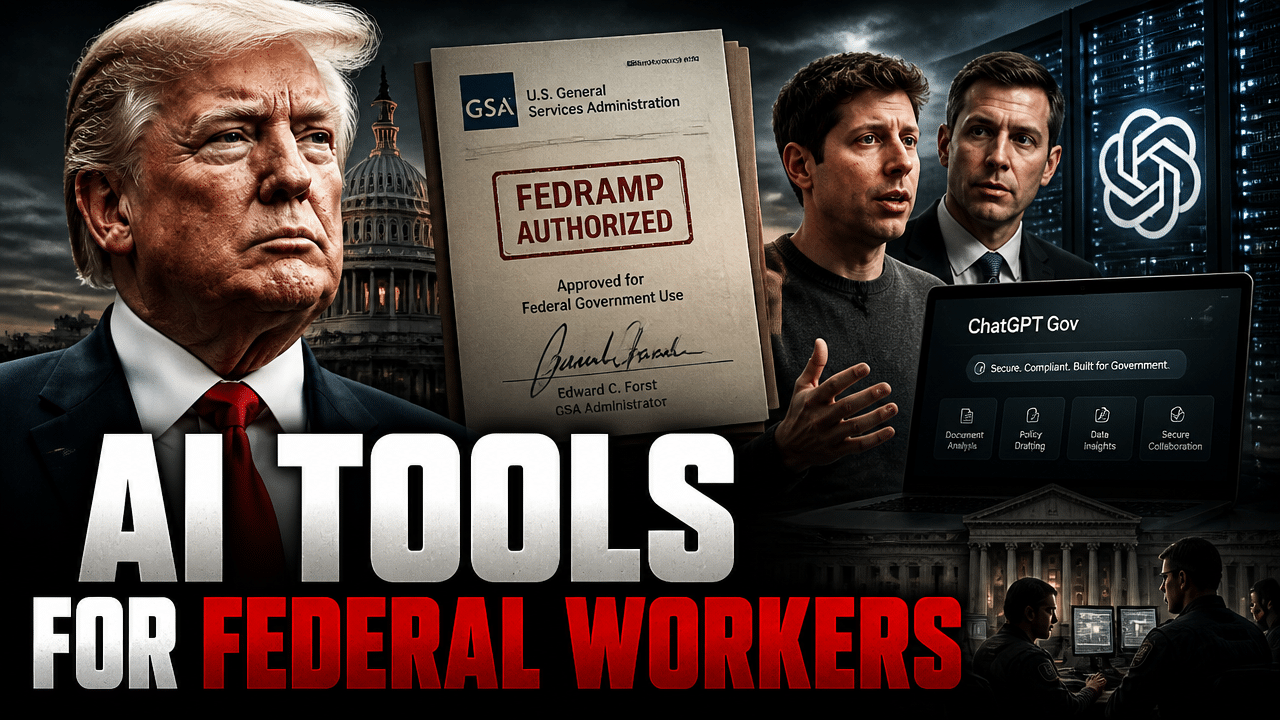 Trump administration teams with OpenAI to outfit federal workers with AI tools