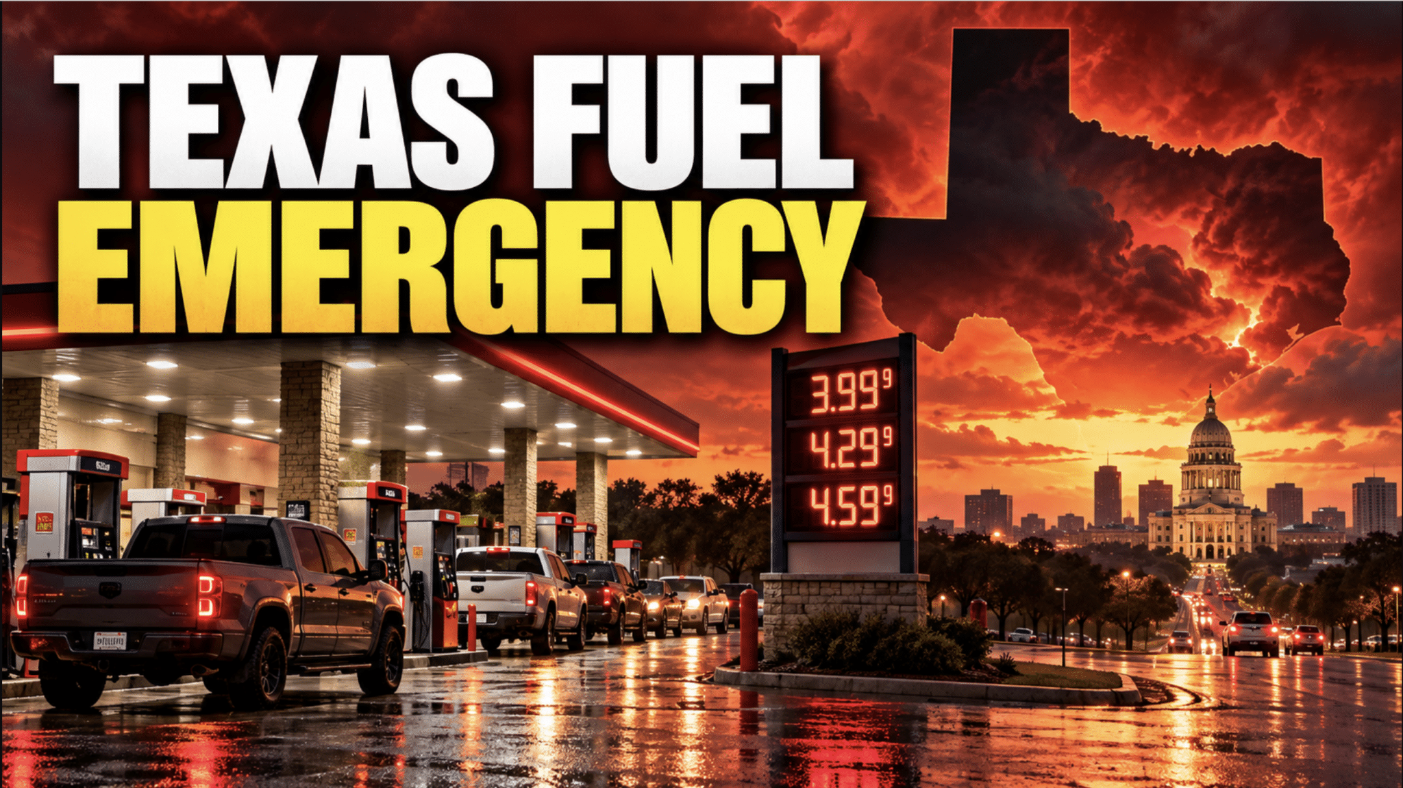 Texas governor declares emergency to bring down fuel prices