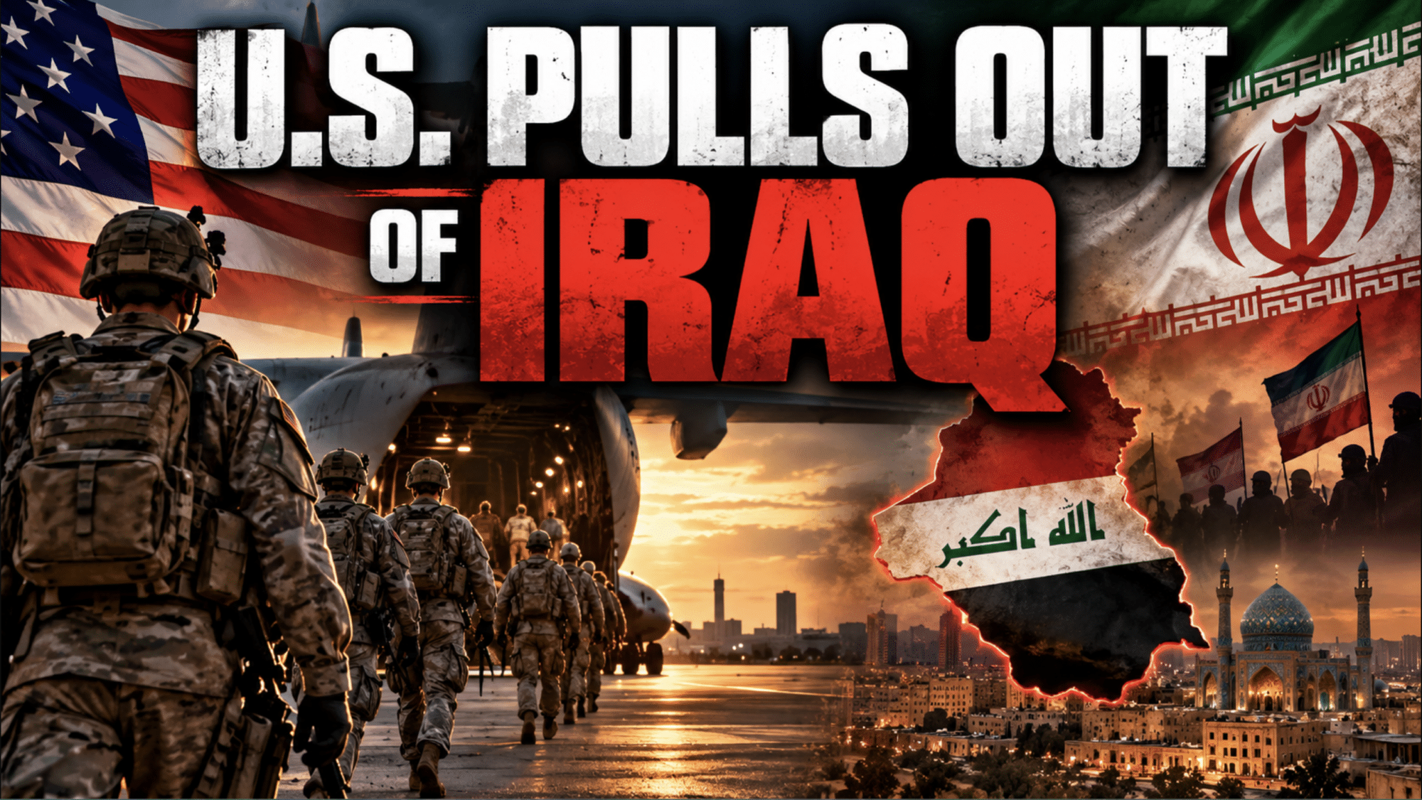 U.S. withdraws forces in Iraq as balance of power shifts to Iran