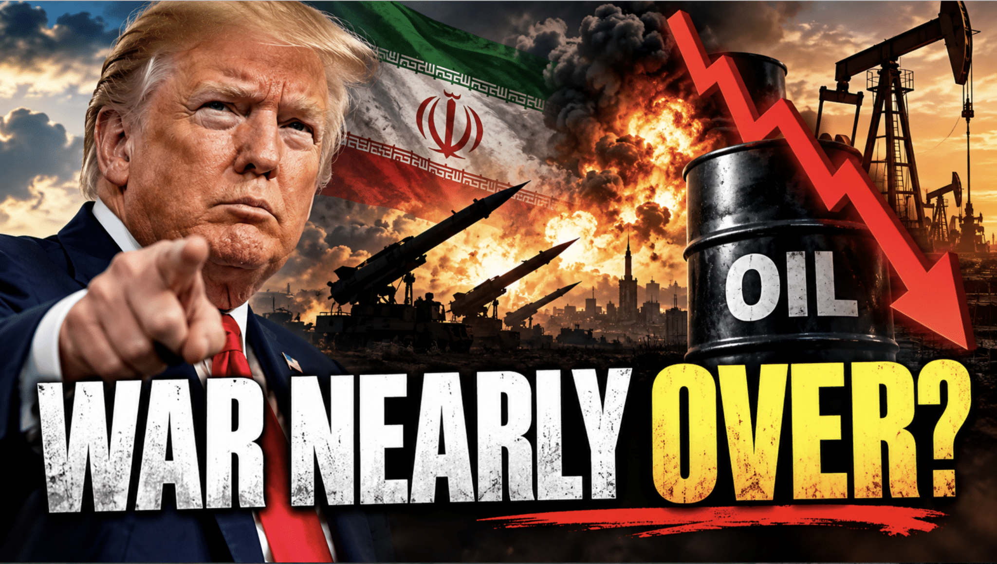 Trump says Iran war will end ‘very soon,’ predicts oil prices will plunge