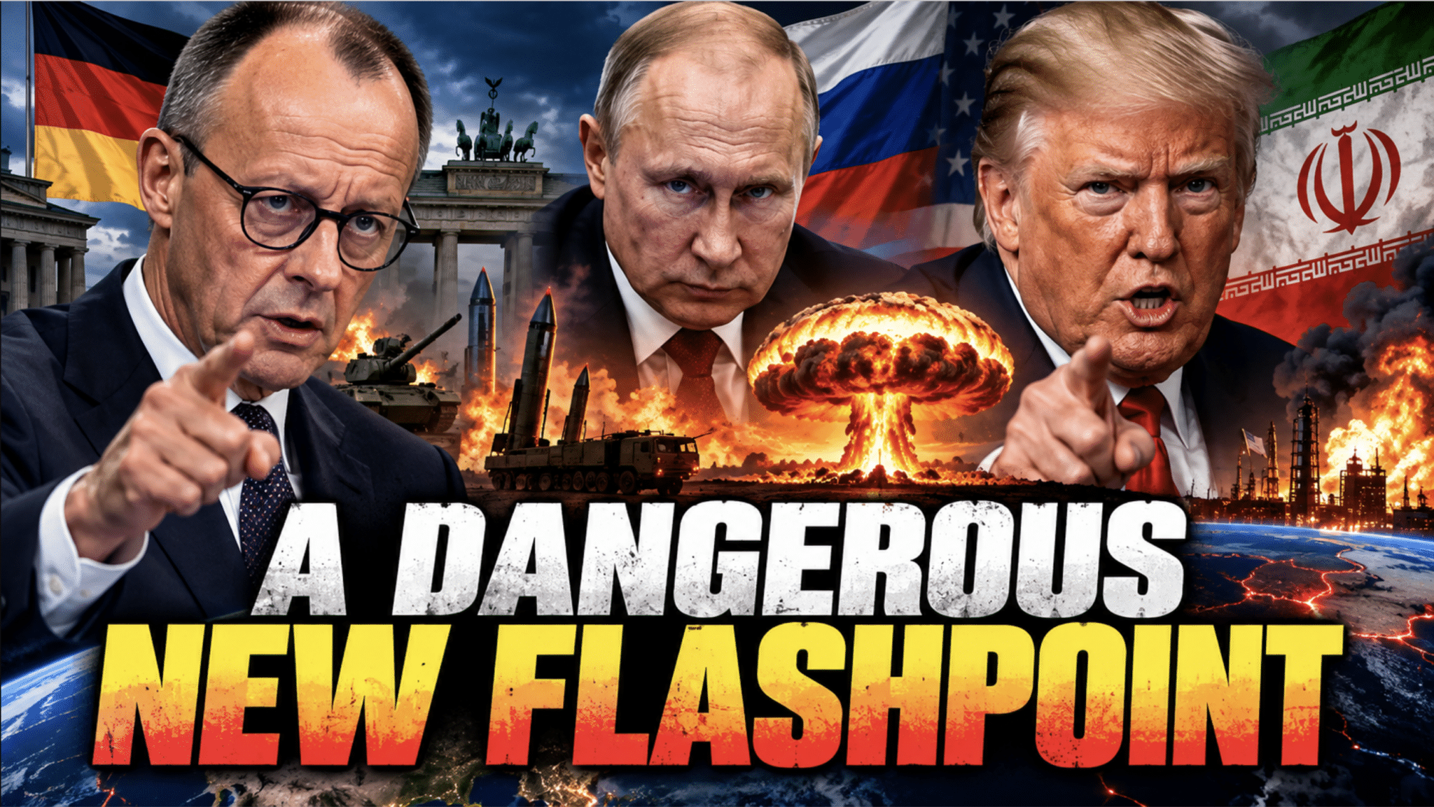 Germany Threatens Russia, the Russians Threaten to Use Nuclear Weapons, and Trump Threatens Iran With Annihilation