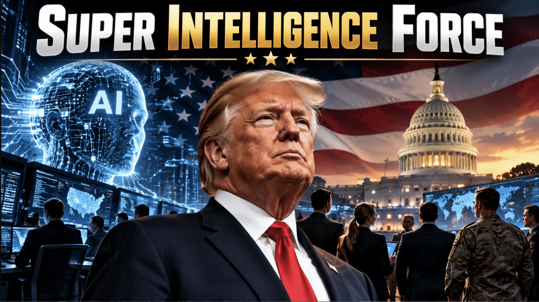 Trump names his picks for his new ‘Super Intelligence Force’ to lead the charge on AI