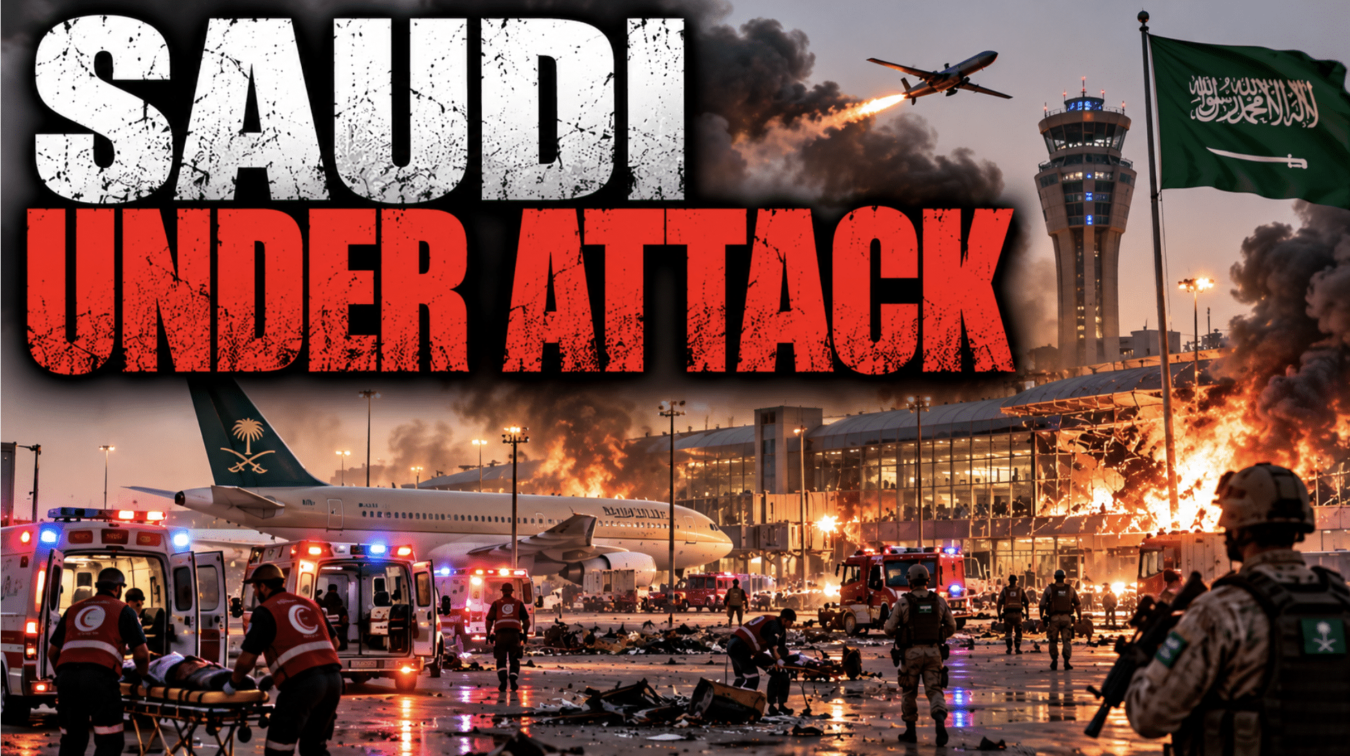 3 killed, and dozens injured in Saudi airport attacks