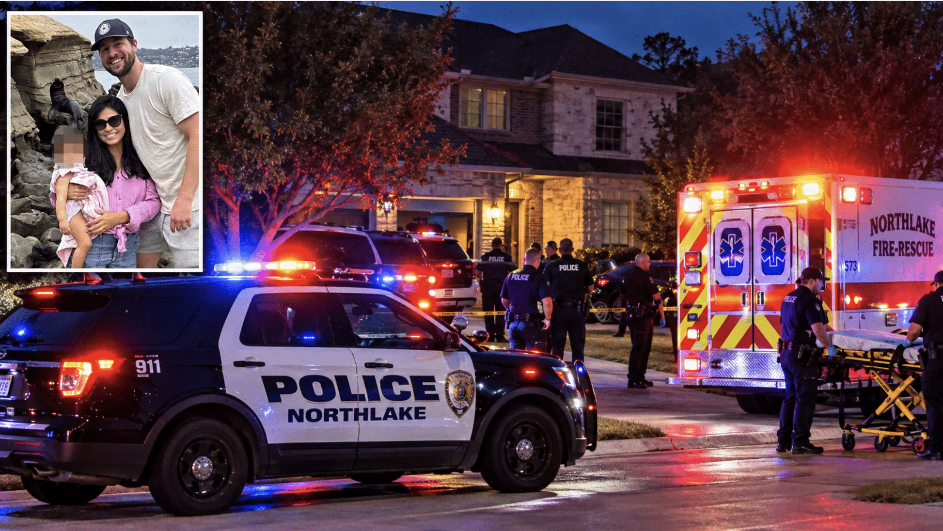 Texas Mother stabs husband, and two young children during early morning attack