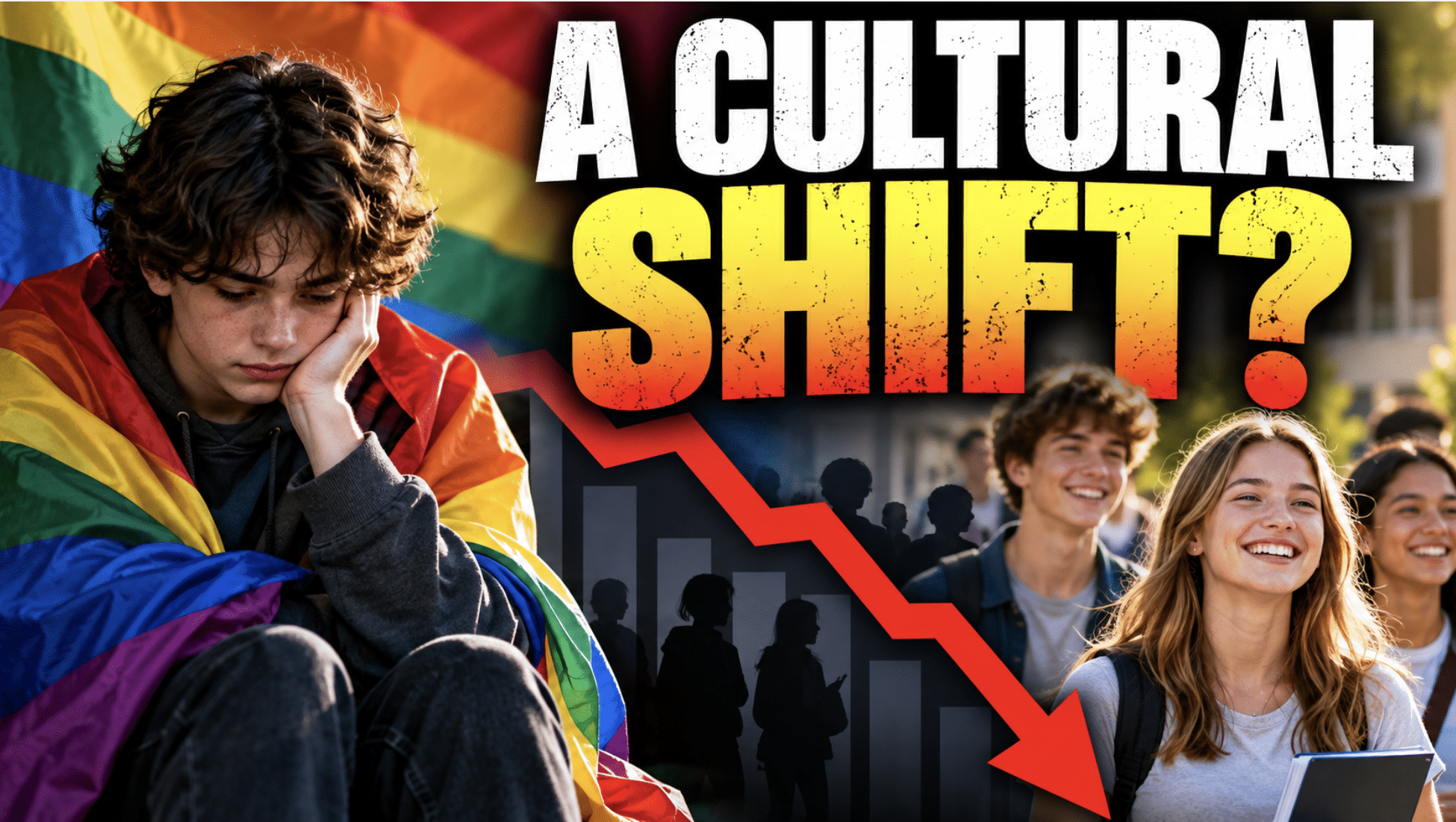 Number of teens who identify themselves as gay or bisexual is in ‘free fall’