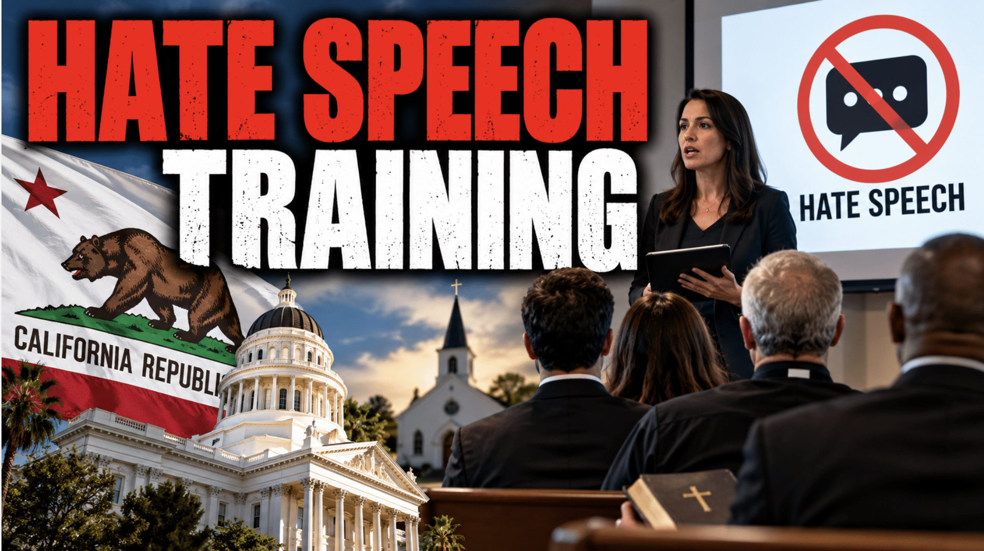 New California law will force churches to provide ‘hate speech’ training