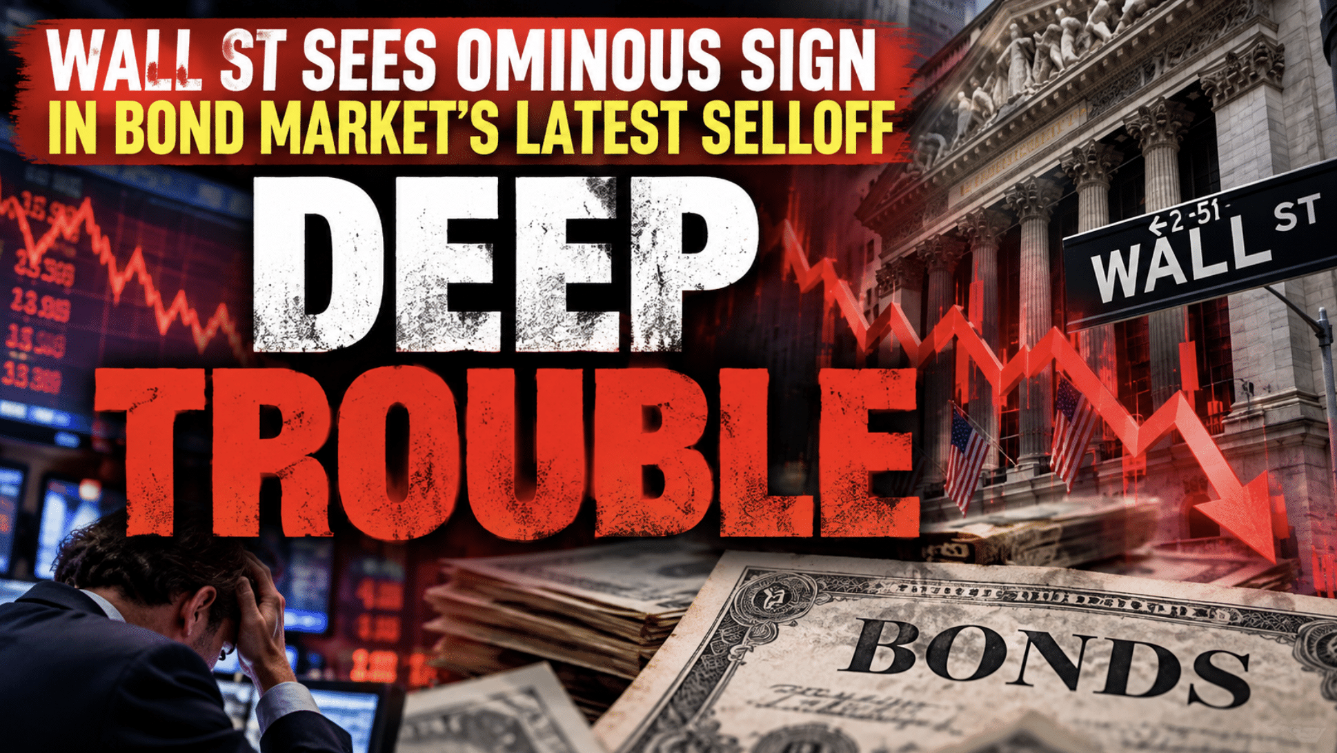 Wall St Sees Ominous Sign in Bond Market’s Latest Selloff