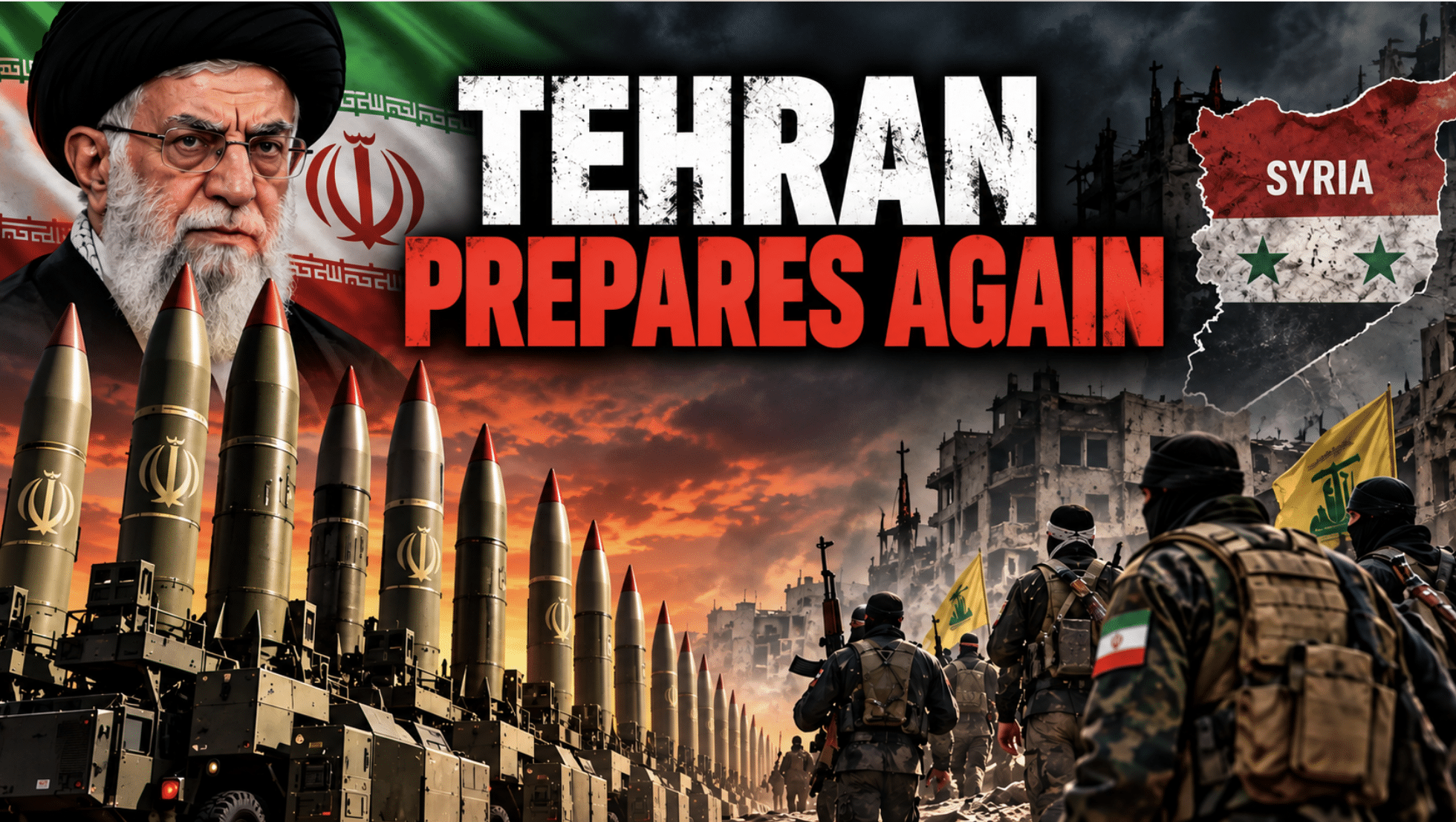 New report reveals Iran has 2,000 ballistic missiles, is working to rebuild terror proxies in Syria