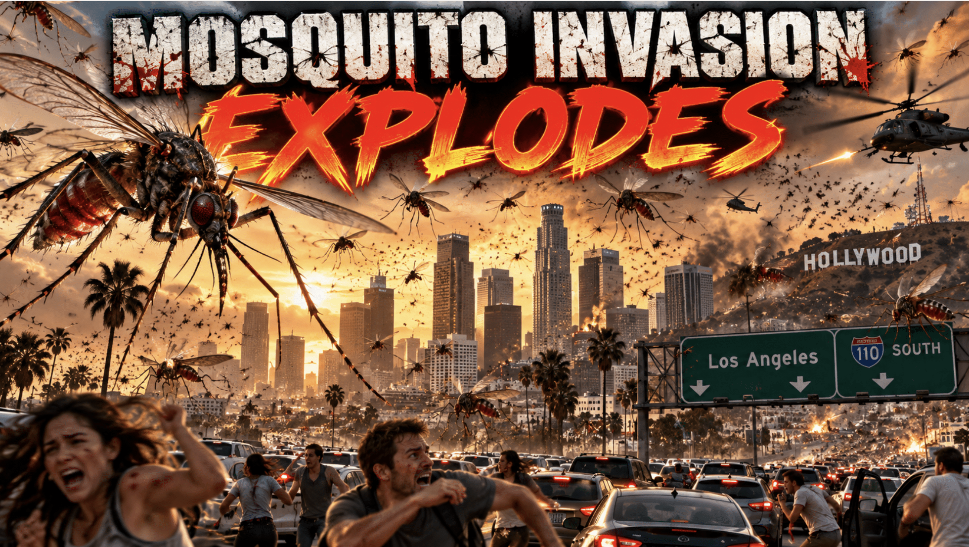 Los Angeles has been taken over by mosquitoes