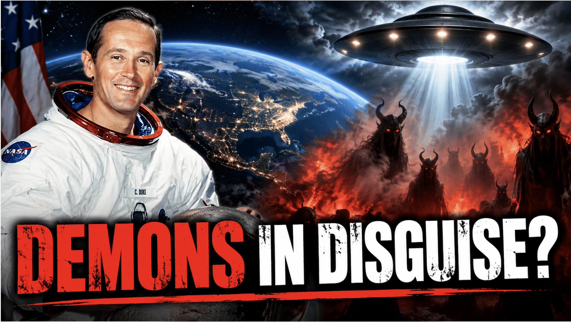 NASA Astronaut Issues Chilling Warning: UFOs May Be Demonic Deceptions