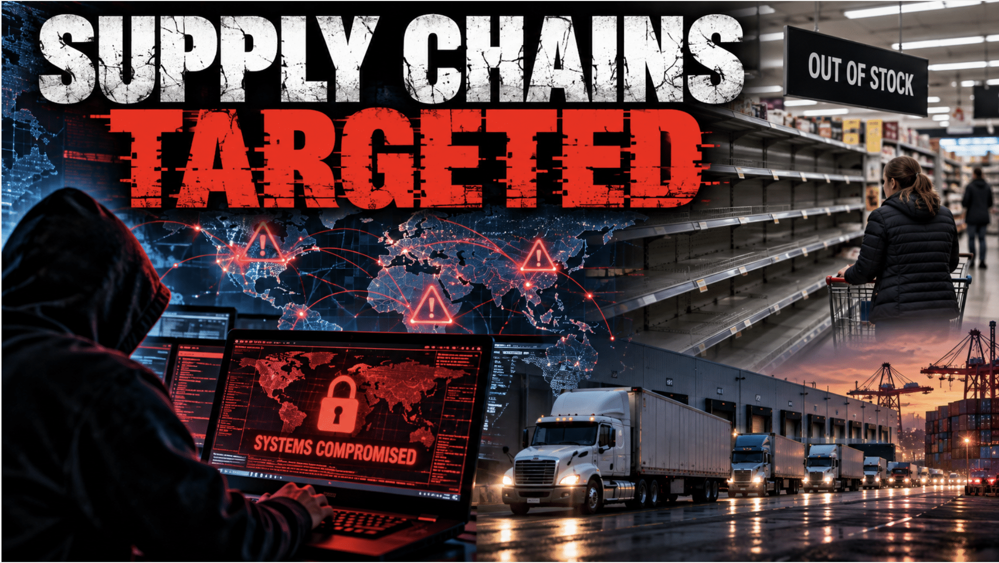 Massive Cyberattack Rocks Supermarkets, Raising Fears of Widespread Food Supply Disruptions