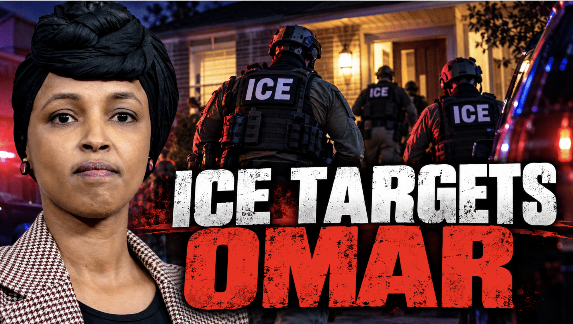 ICE Agents Descend on Ilhan Omar’s Home in Dramatic Pre-Dawn Raid