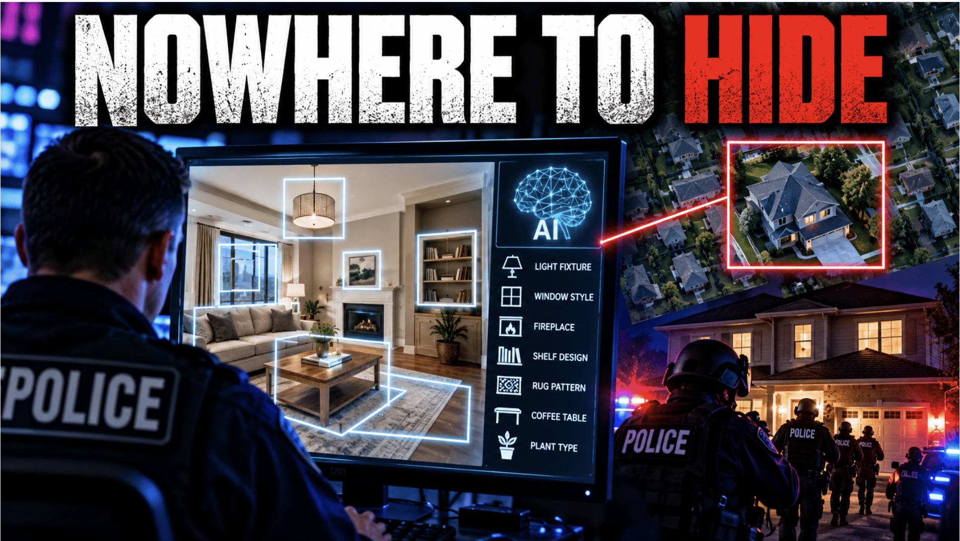Police are using AI to locate homes from a single interior photo