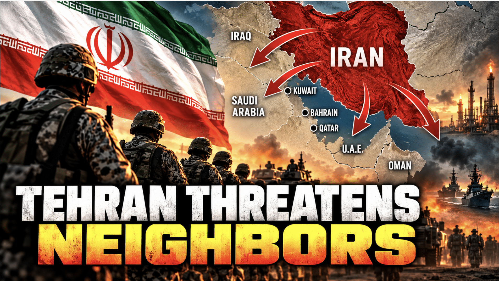 Fears of Wider War Grow as Iran Threatens to Invade Neighboring Countries If US Resumes War