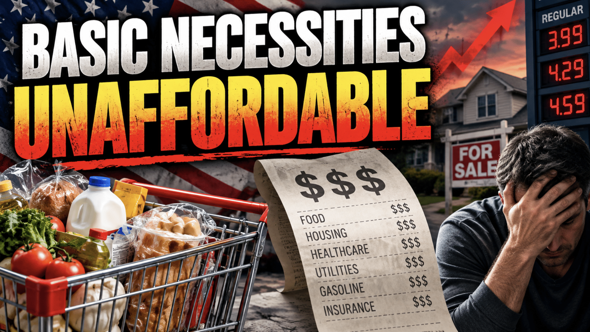 Nearly Half of Americans Struggle to Afford Basic Necessities as Cost of Living Soars