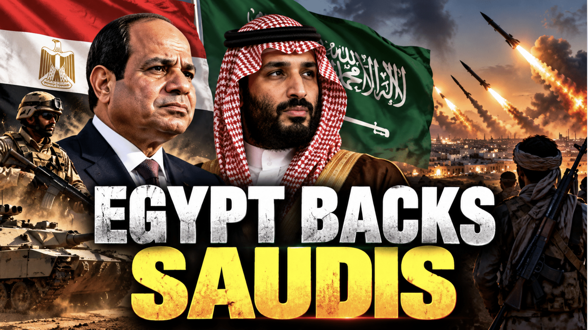 Egypt Vows To Defend Saudi Arabia after Deadly Houthi Attack