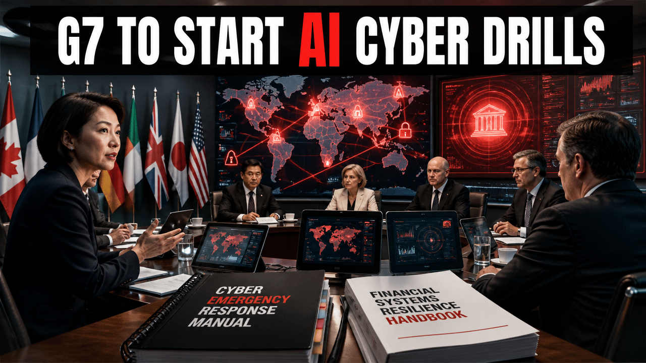 G7 to start drills guarding against AI cyber attacks