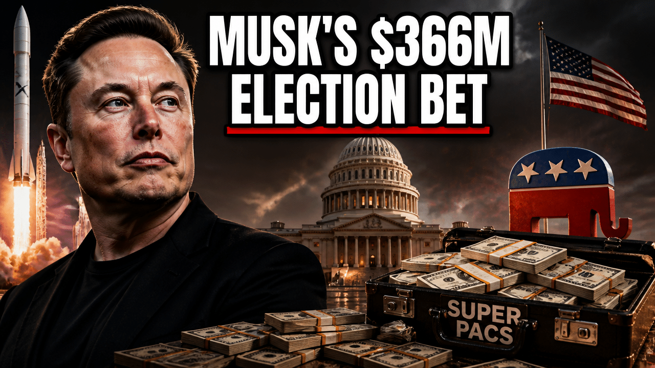 Musk spent $366 million to help Republicans keep control of Congress