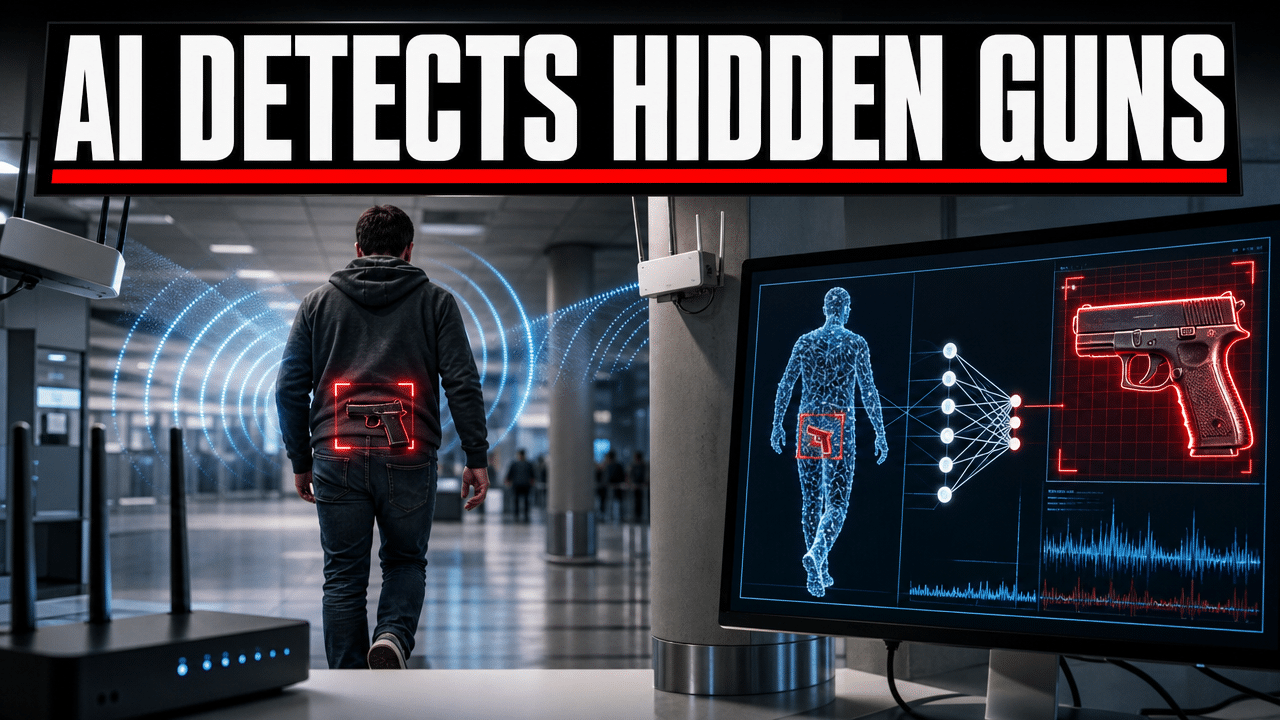 Swedish researchers create AI to spot concealed handguns via Wi-Fi signals
