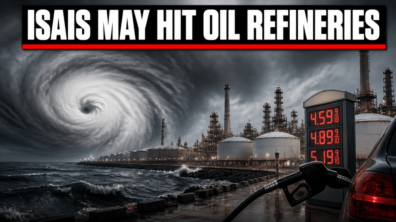 Tropical Storm Isaias may devastate Gulf Coast oil refineries
